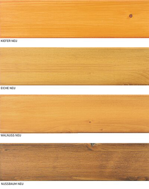 Entdecken Sie unsere große Auswahl an Farbtönen für Holzbeschichtungen